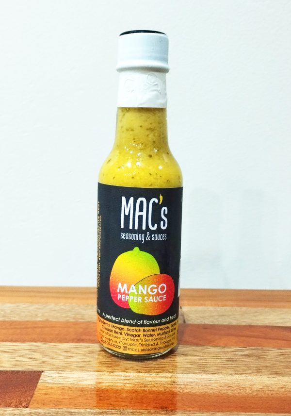 Mac's Mango Pepper Sauce (150ml)