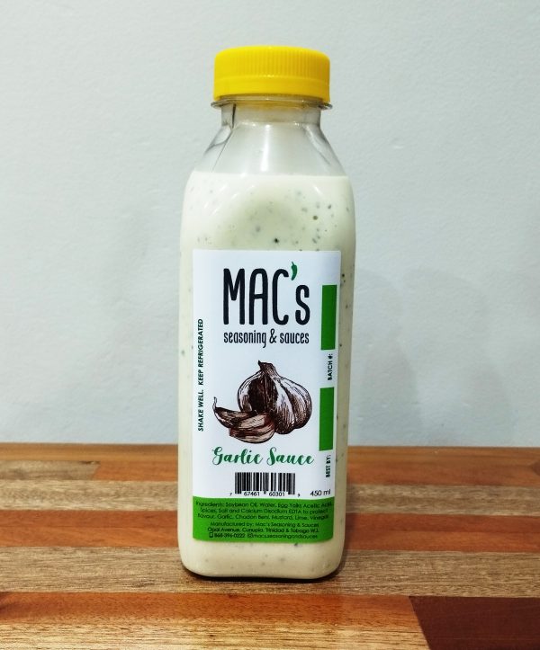 Mac's Garlic Sauce (450ml)