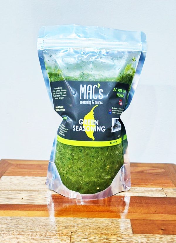 Mac's Fresh Green Seasoning - 750ml pouch