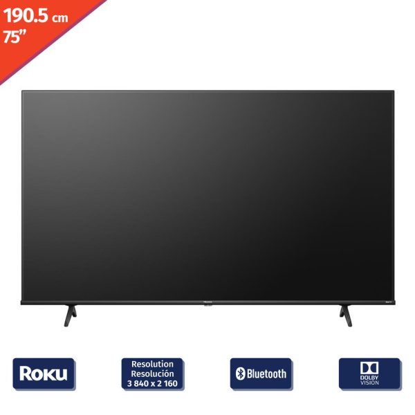 Hisense 75" Smart Roku TV