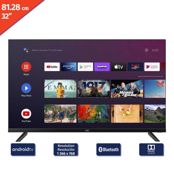 JVC 32" Smart TV Android HD