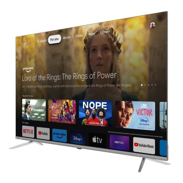 JVC 65" Smart Google TV 4K UHD - Image 4