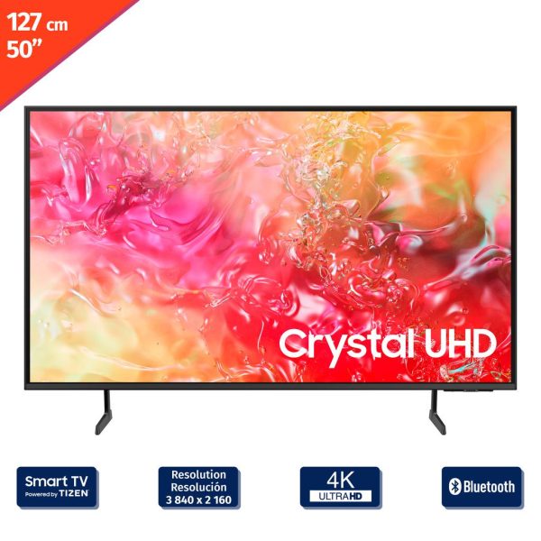 Samsung 50" Smart Tizen TV Crystal UHD 4K